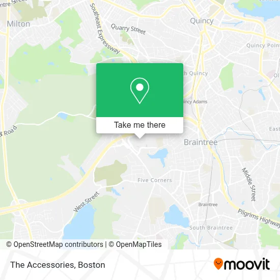 The Accessories map