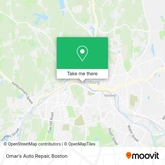 Omar's Auto Repair map