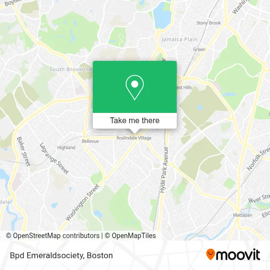 Bpd Emeraldsociety map
