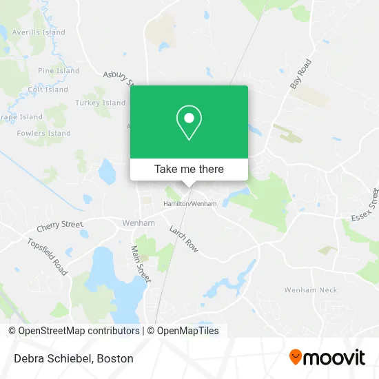 Debra Schiebel map