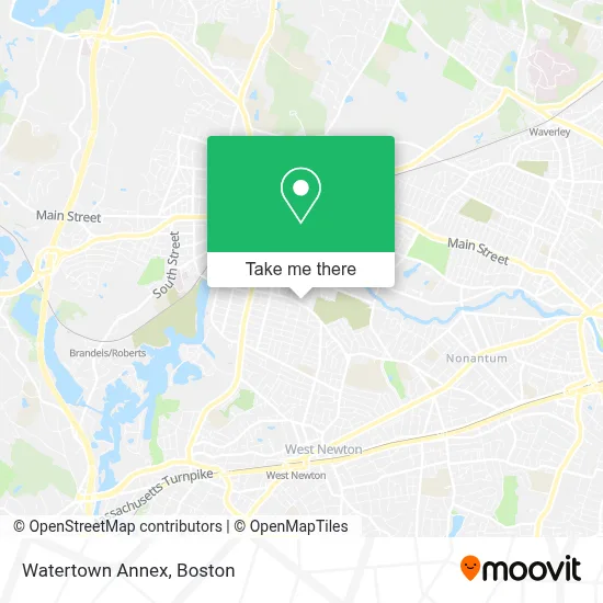 Watertown Annex map