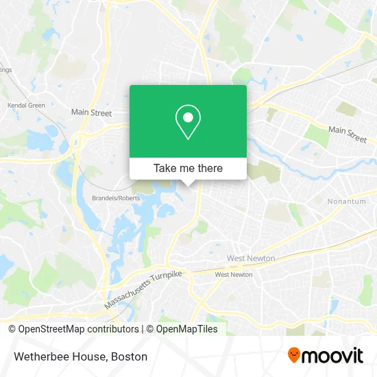 Wetherbee House map