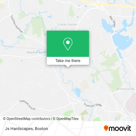 Js Hardscapes map