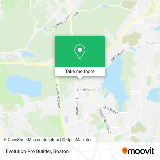 Evolution Pro Builder map