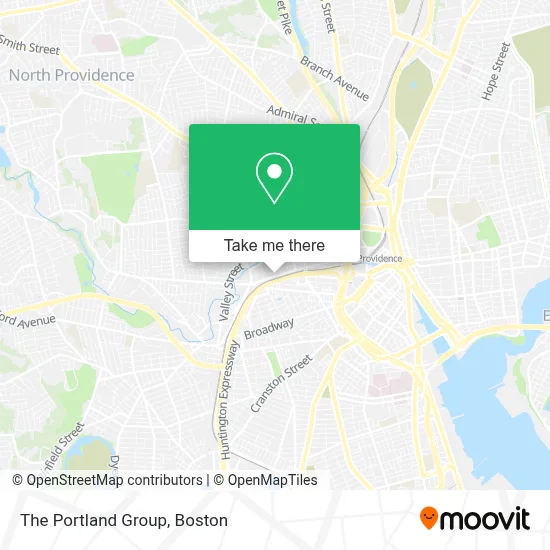 The Portland Group map