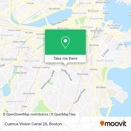 Cuenca Vision Canal 26 map
