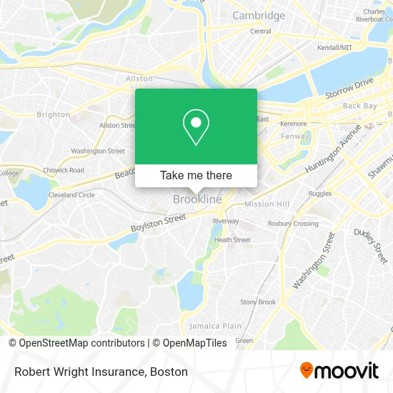 Robert Wright Insurance map