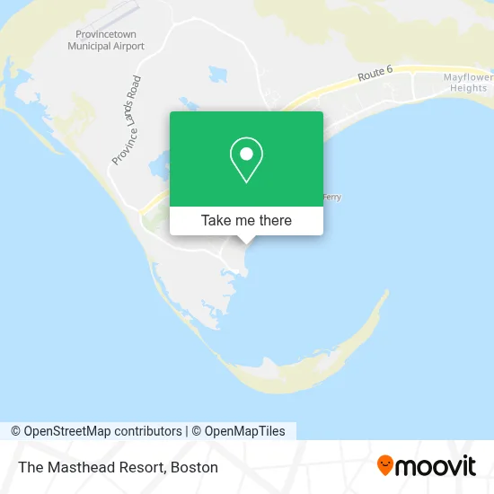 The Masthead Resort map