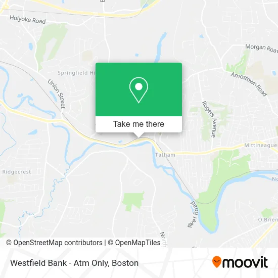 Westfield Bank - Atm Only map