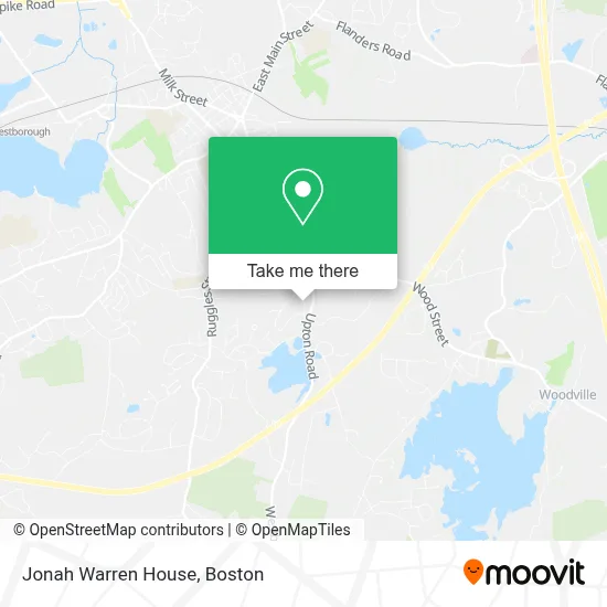 Jonah Warren House map