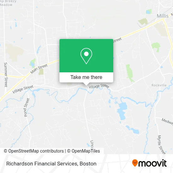 Richardson Financial Services map