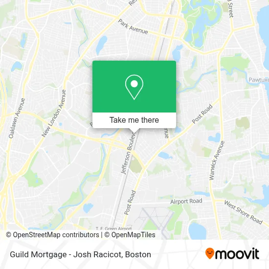 Guild Mortgage - Josh Racicot map