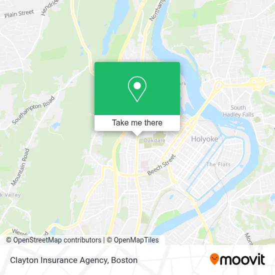 Clayton Insurance Agency map
