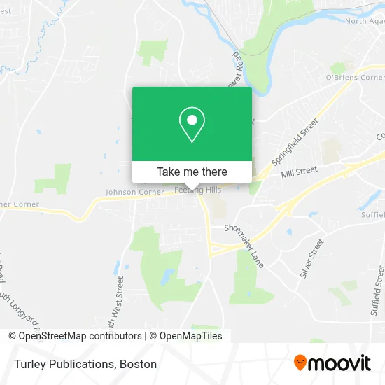 Turley Publications map