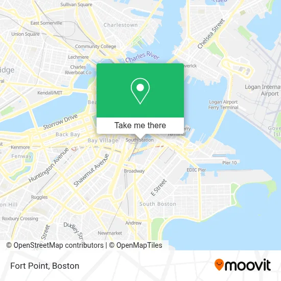 Fort Point map