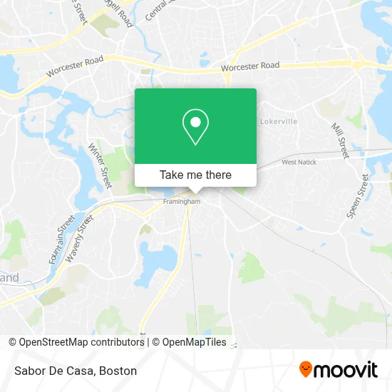Sabor De Casa map