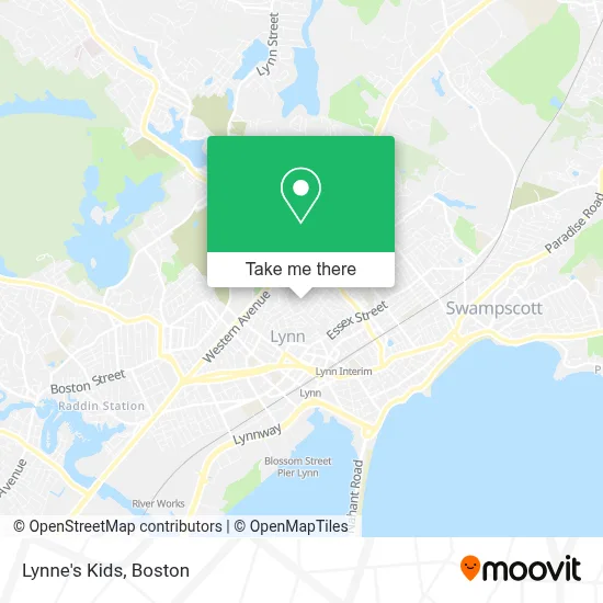 Lynne's Kids map
