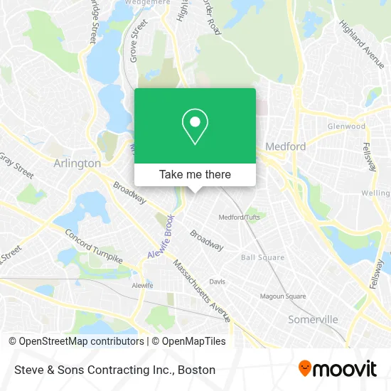 Steve & Sons Contracting Inc. map