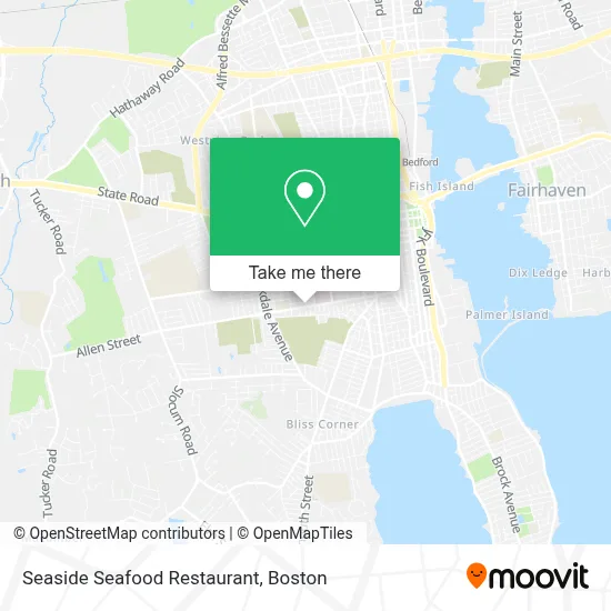 Seaside Seafood Restaurant map