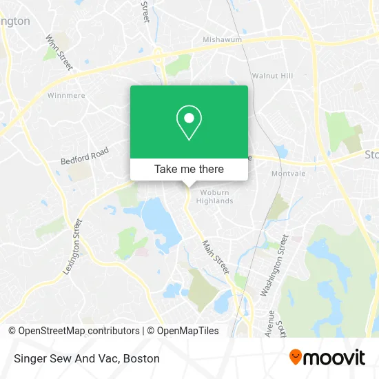 Singer Sew And Vac map
