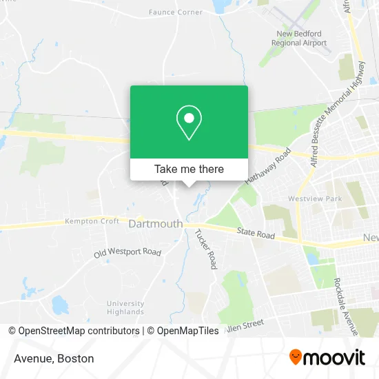 Avenue map