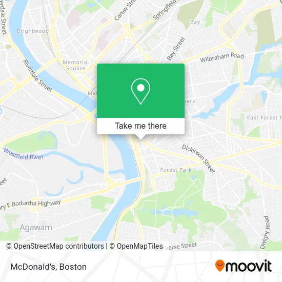 Mcdonald's map
