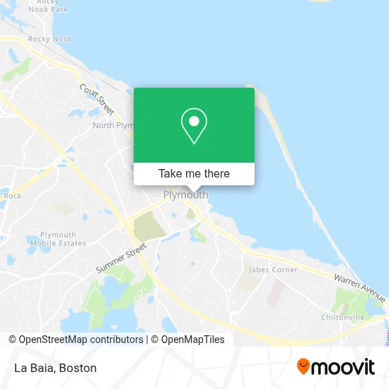 La Baia map