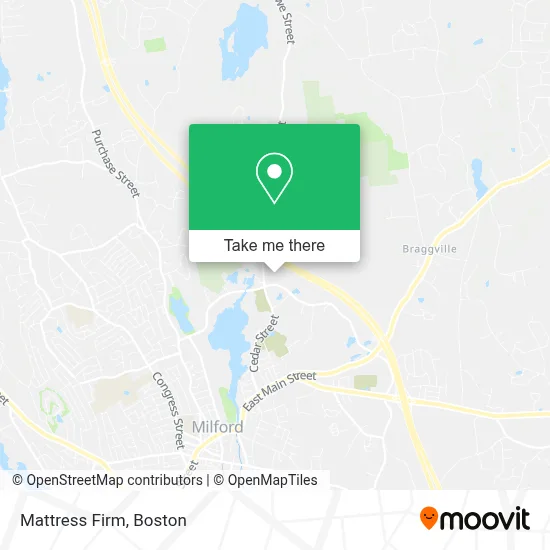 Mattress Firm map