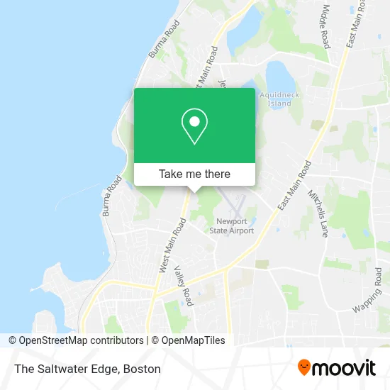 The Saltwater Edge map