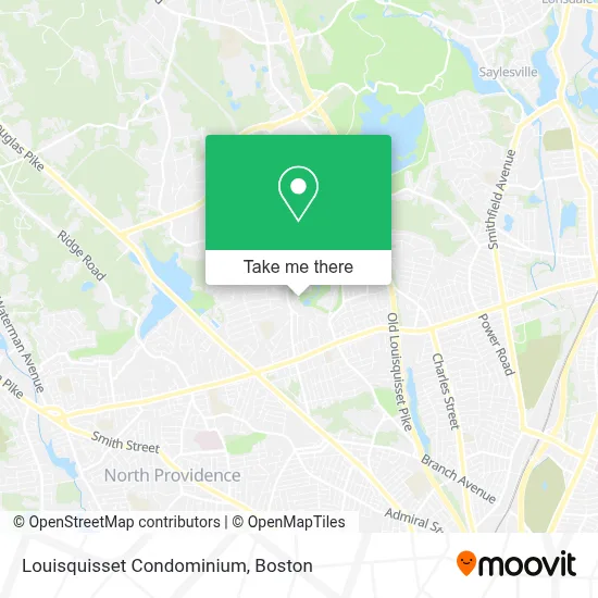 Louisquisset Condominium map