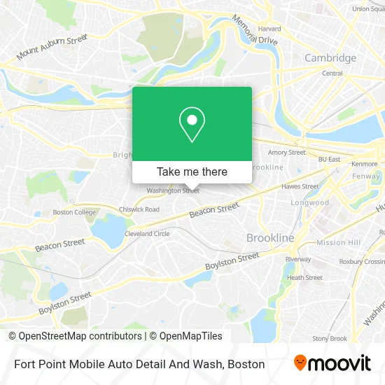 Fort Point Mobile Auto Detail And Wash map