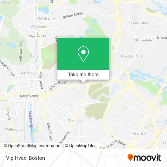 Vip Hvac map