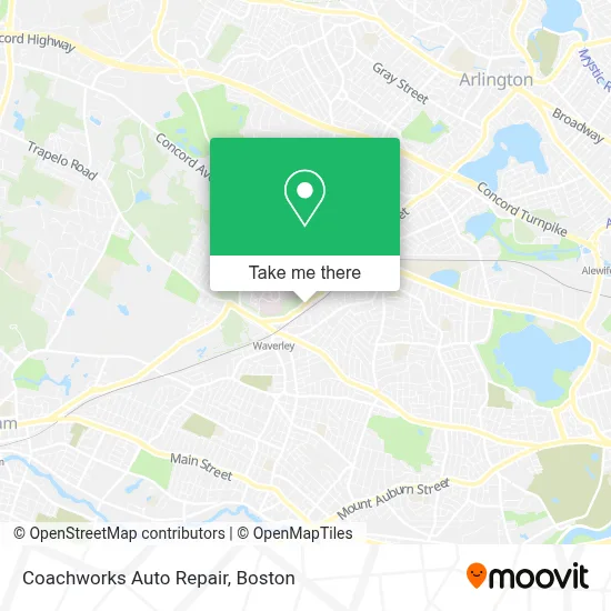 Coachworks Auto Repair map