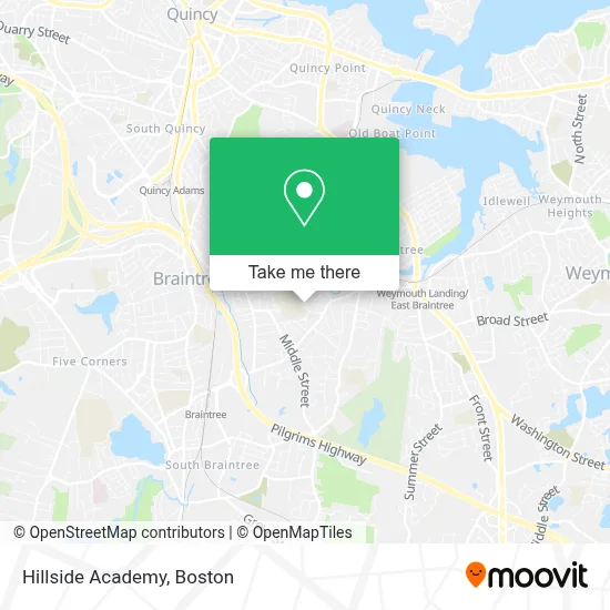 Hillside Academy map