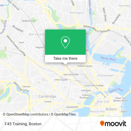 F45 Training map