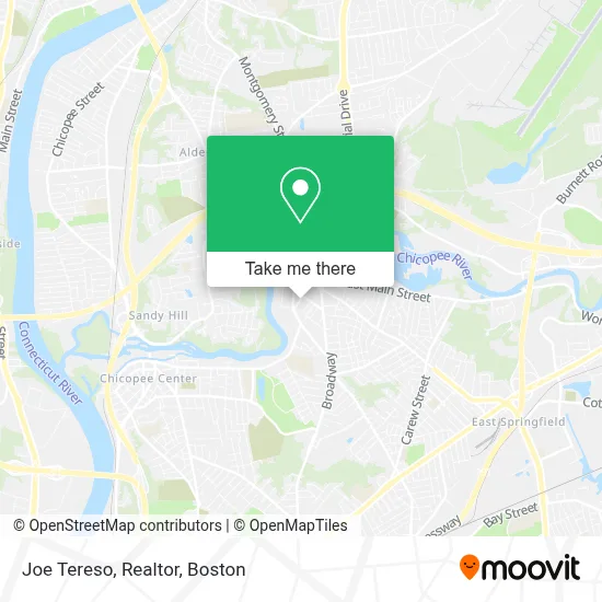 Joe Tereso, Realtor map