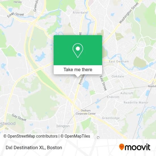 Dxl Destination XL map