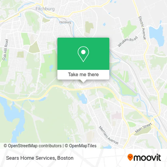 Sears Home Services map