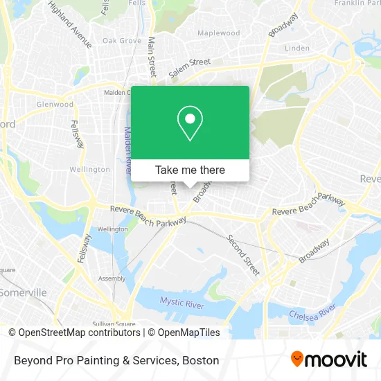 Beyond Pro Painting & Services map