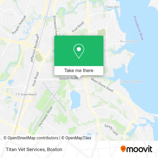 Titan Vet Services map