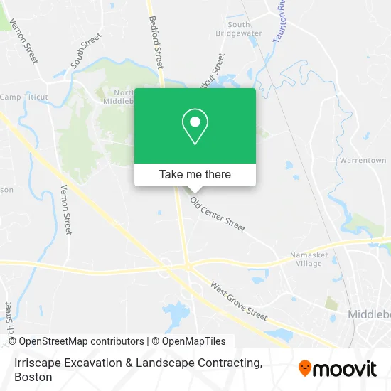 Irriscape Excavation & Landscape Contracting map