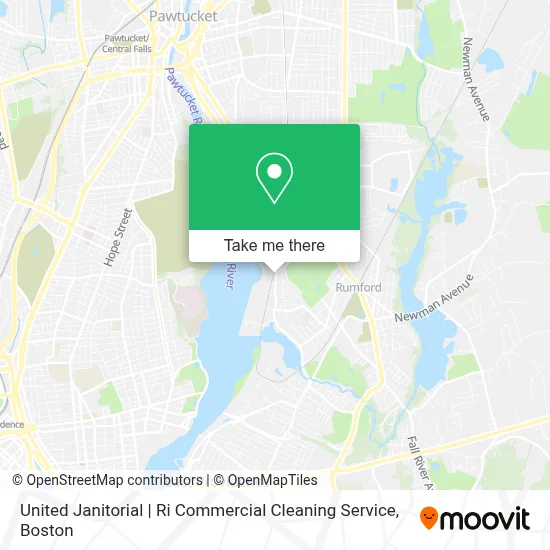 United Janitorial | Ri Commercial Cleaning Service map