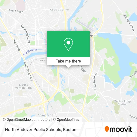 North Andover Public Schools map