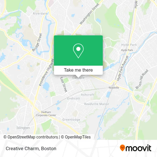Creative Charm map
