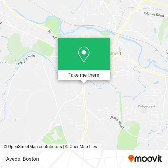 Aveda map