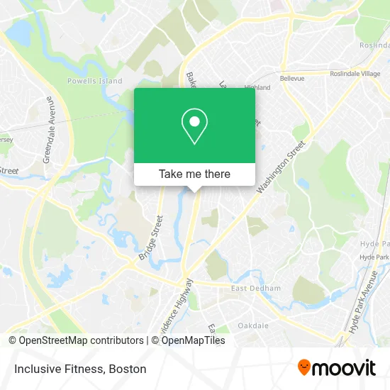Inclusive Fitness map