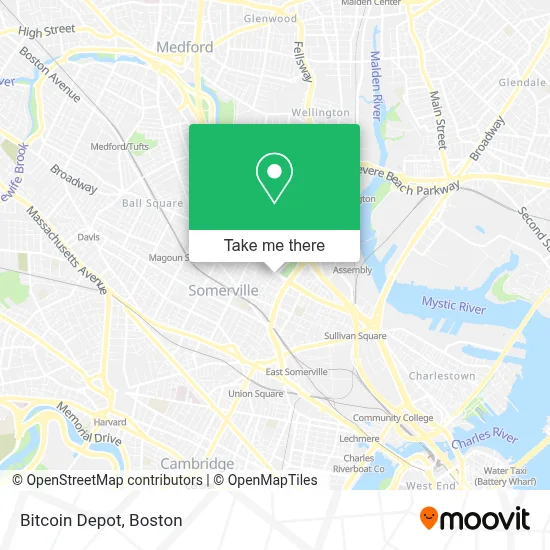 Bitcoin Depot map