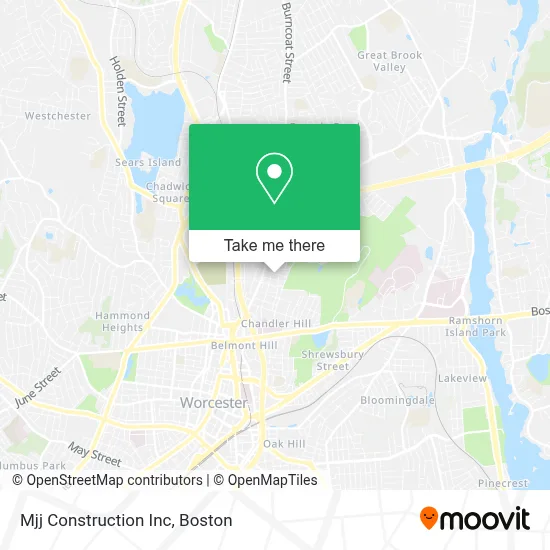 Mjj Construction Inc map