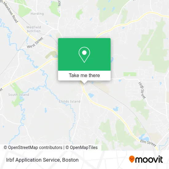 Irbf Application Service map