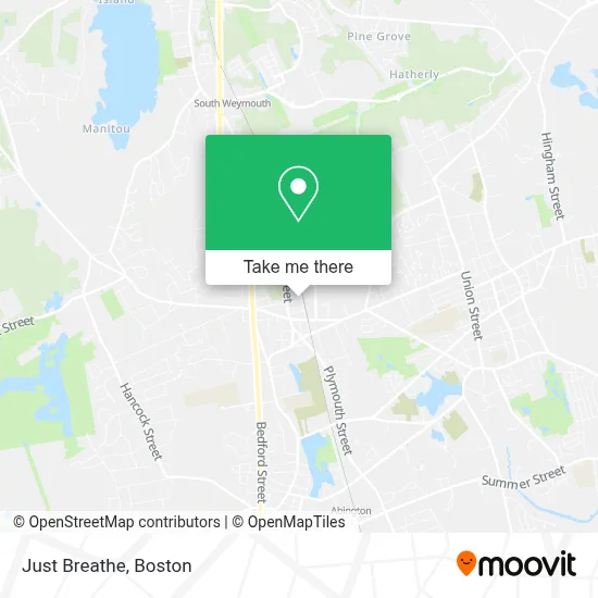 Just Breathe map